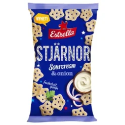 Estrella Stjärnor Sourcream & Onion