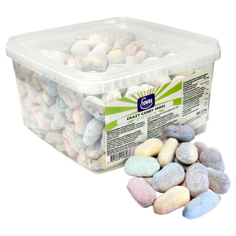Evers Crazy Candy Frogs Dragé Storpack