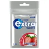 Extra White Strawberry Tuggummi
