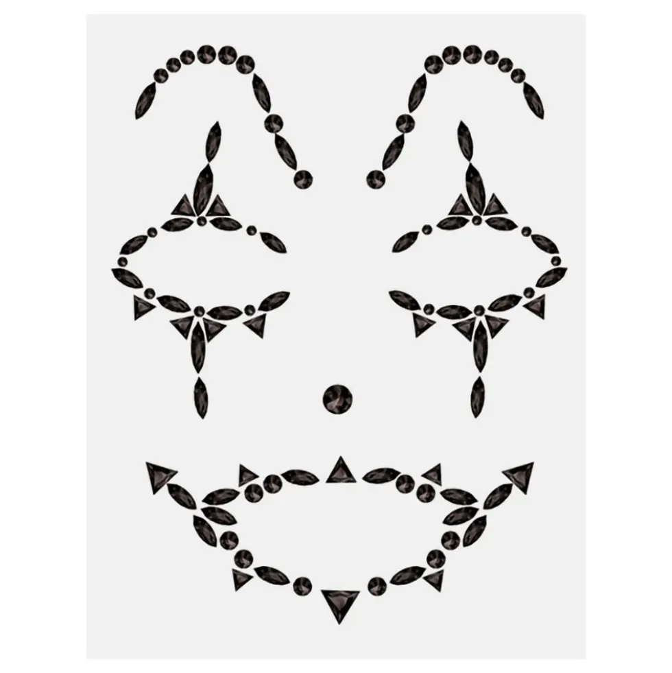 Face Jewels Harlequin