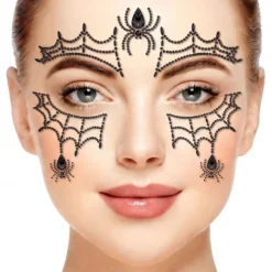 Face Jewels Spindelnät