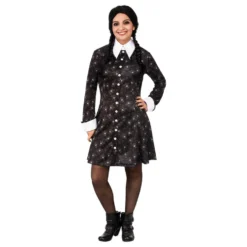 Familjen Addams Wednesday Maskeraddräkt