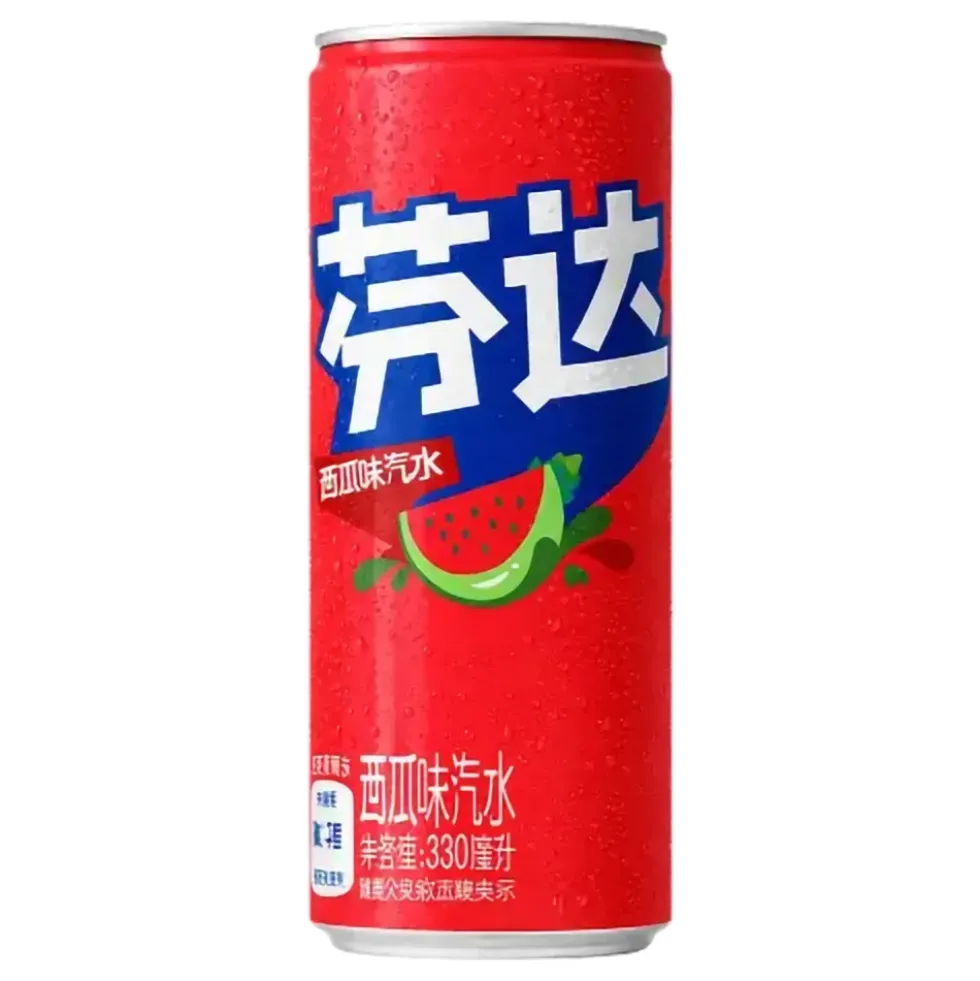 Fanta Vattenmelon Kina Edition