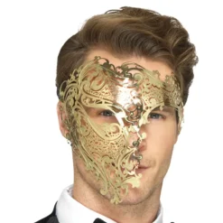 Fantomen Halvmask Guld