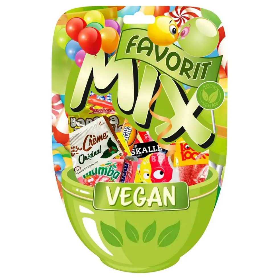 Favoritmix Vegan Godis