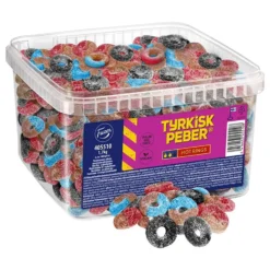 Fazer Tyrkisk Peber Hot Rings Storpack