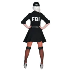 FBI Agent Dam Maskeraddräkt