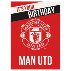 Födelsedagskort Manchester United