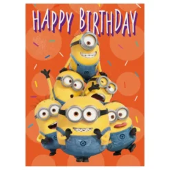 Födelsedagskort Minions