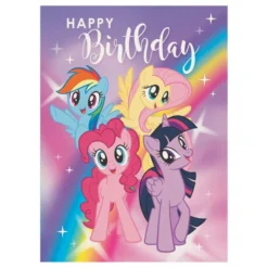 Födelsedagskort My Little Pony