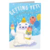 Födelsedagskort Yeti Birthday