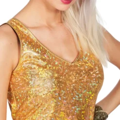 Festivalklänning Bling Guld