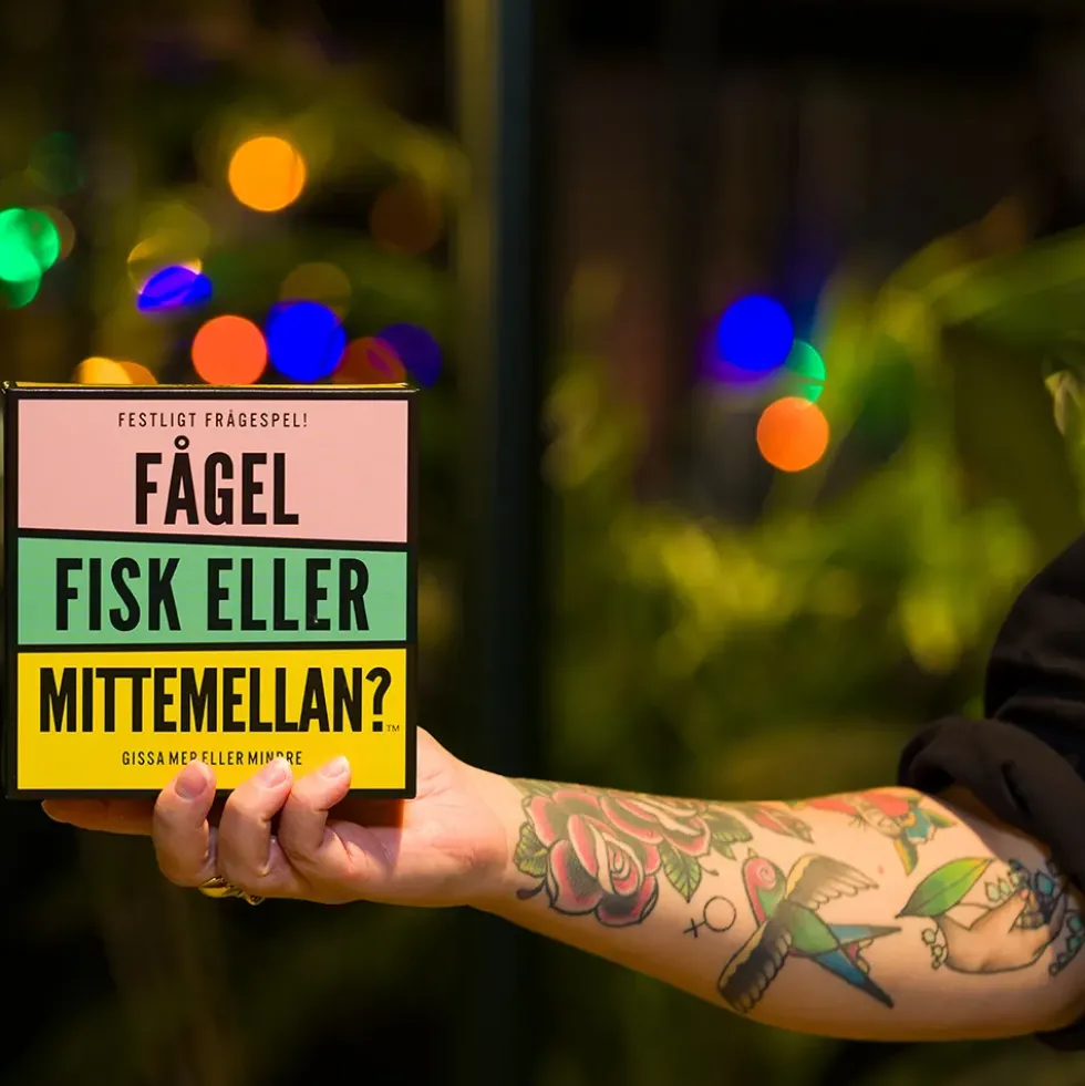 Fågel, Fisk eller Mittemellan Frågespel