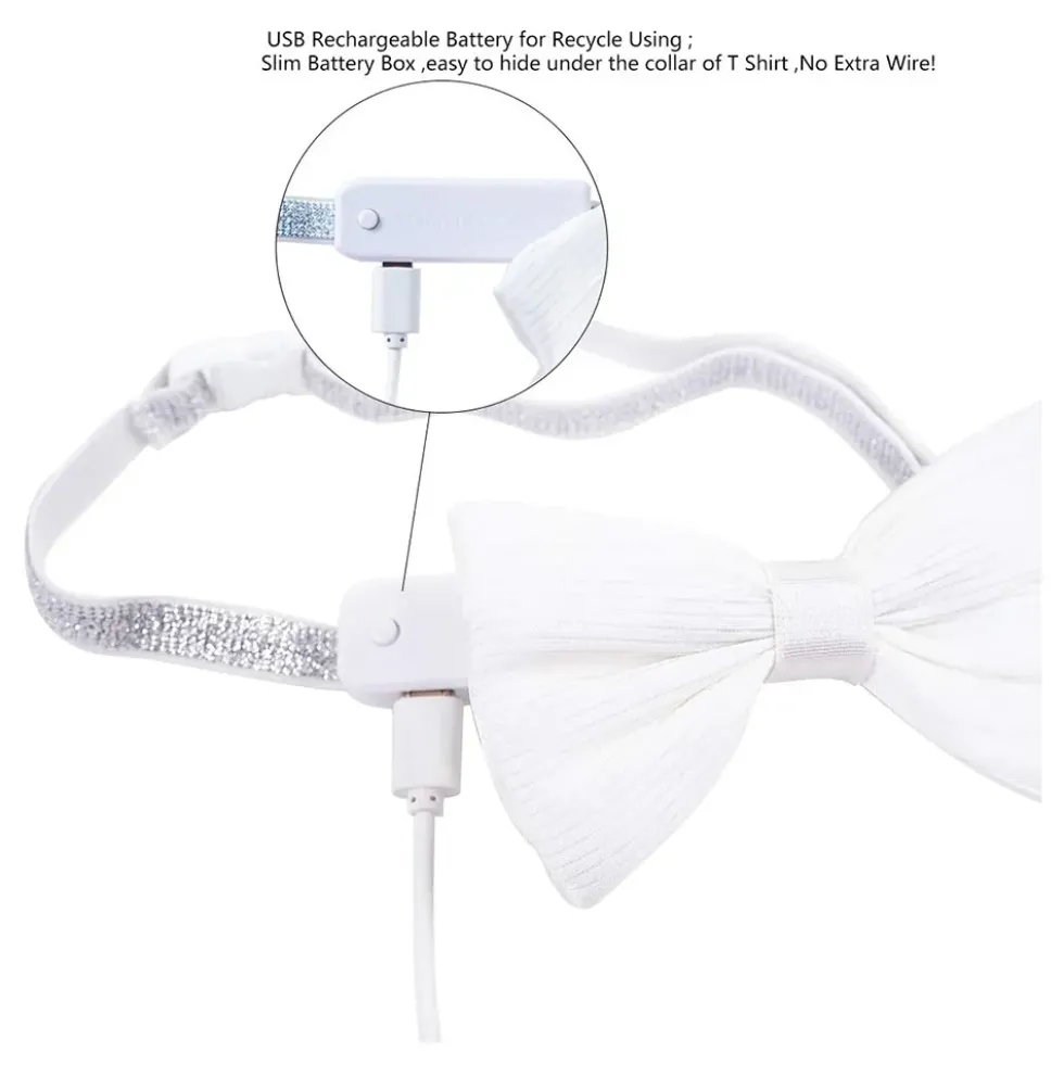Fiberoptisk LED Fluga