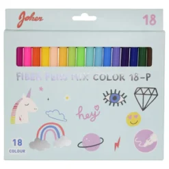Fiberpennor Blandade Färger
