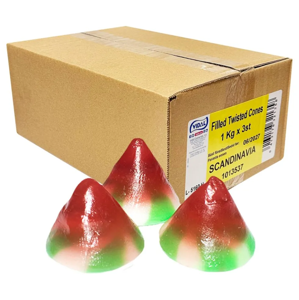 Filled Twisted Cones Storpack
