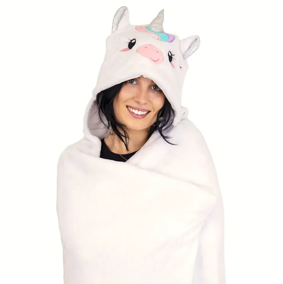Filt med Luva Unicorn