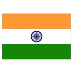 Flagga Indien