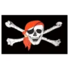 Flagga Jolly Roger med Scarf