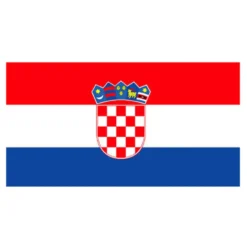 Flagga Kroatien