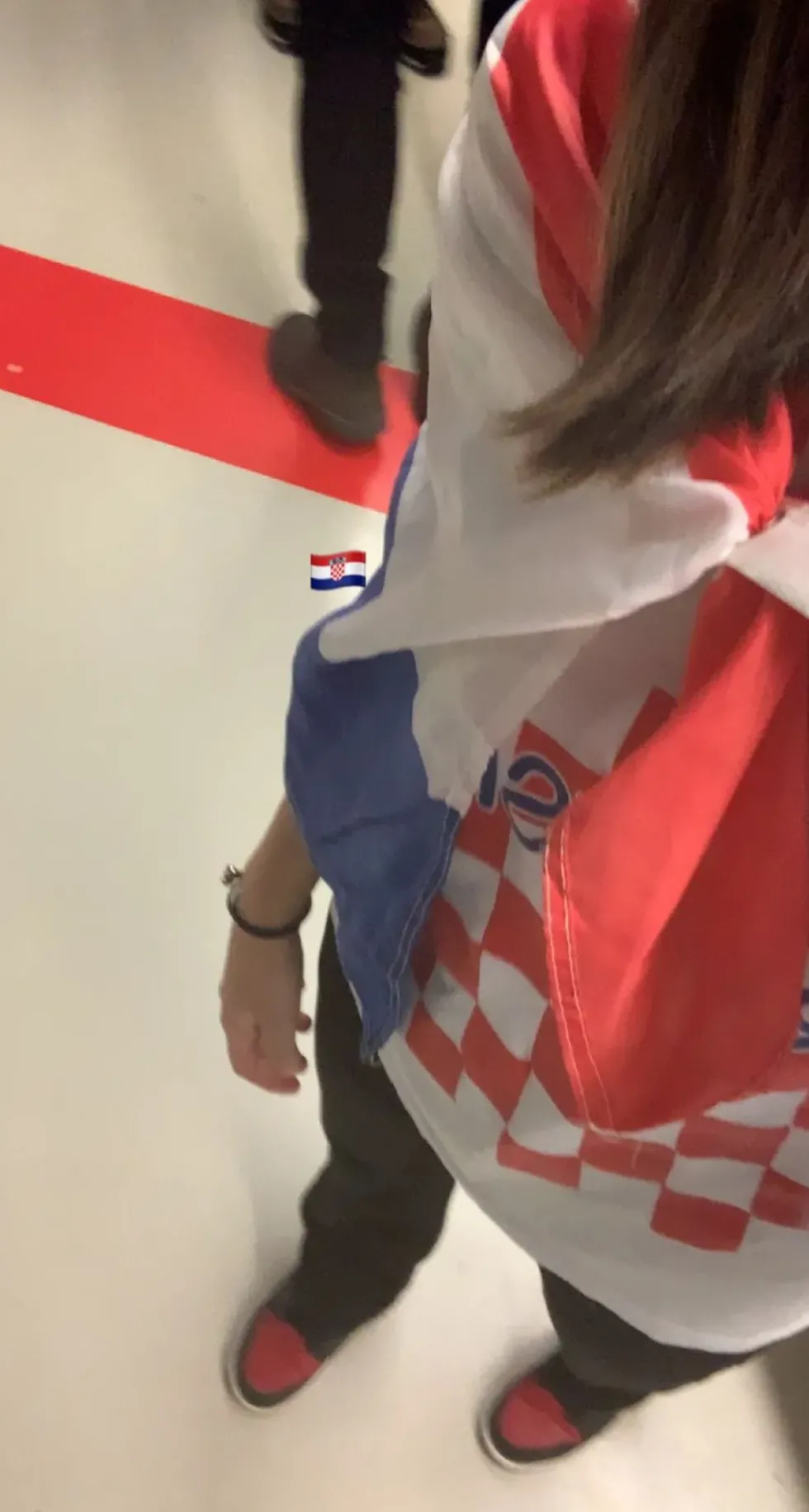 Flagga Kroatien