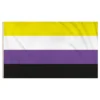 Flagga Nonbinary Pride