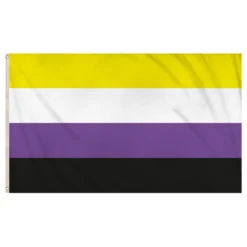 Flagga Nonbinary Pride