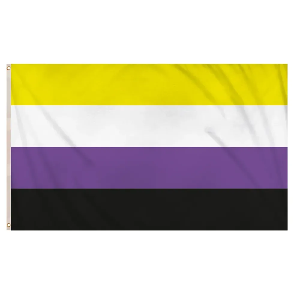 Flagga Nonbinary Pride