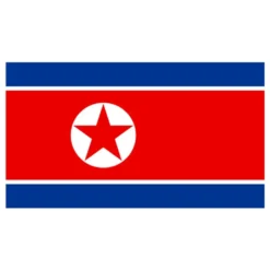 Flagga Nordkorea
