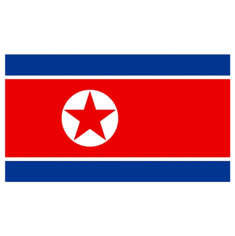 Flagga Nordkorea