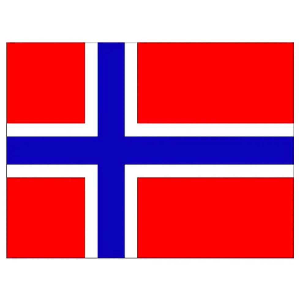 Flagga Norge