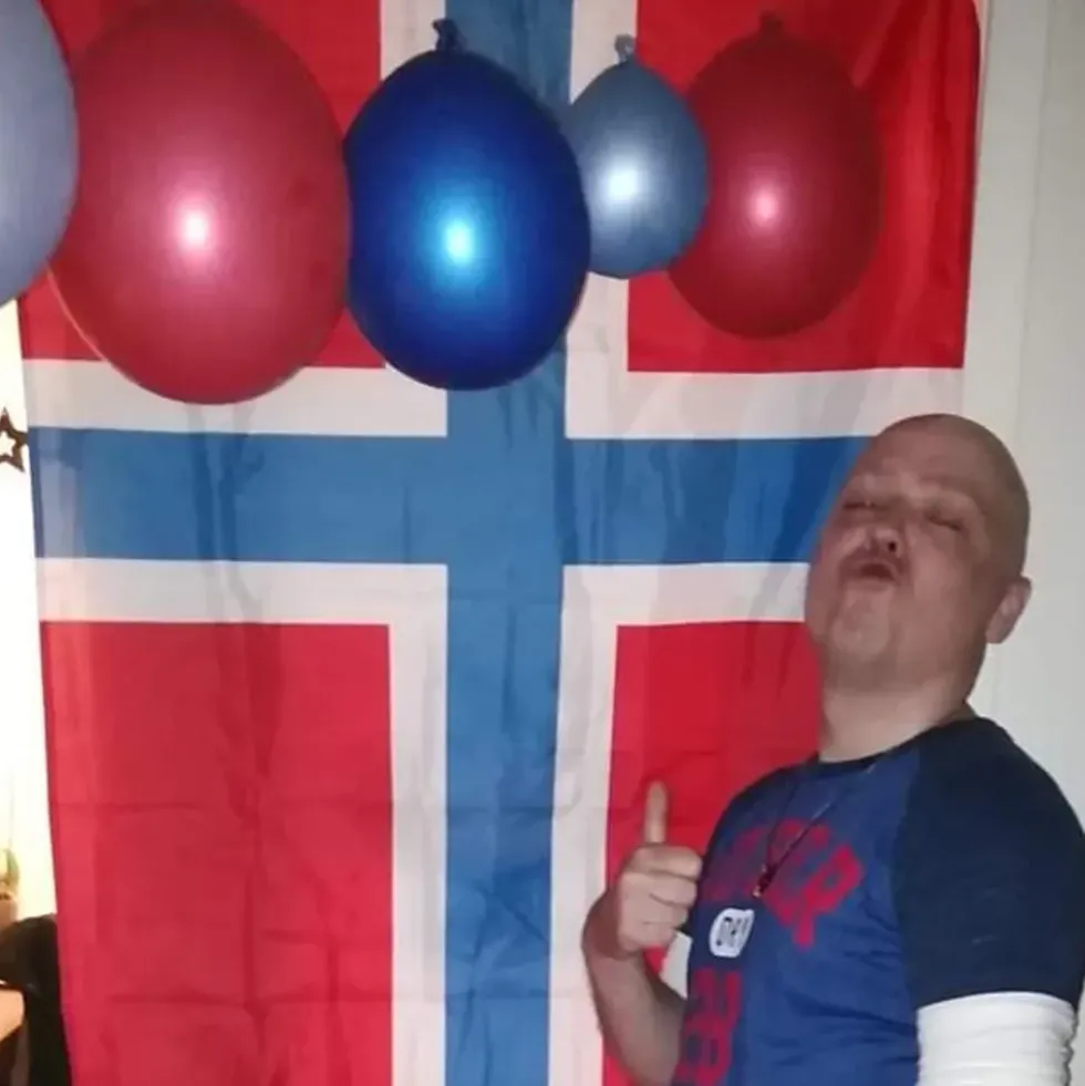 Flagga Norge