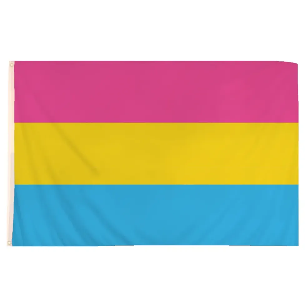 Flagga Pansexuell