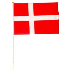 Flagga på Pinne Danmark