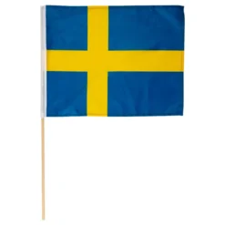 Flagga på Pinne Sverige