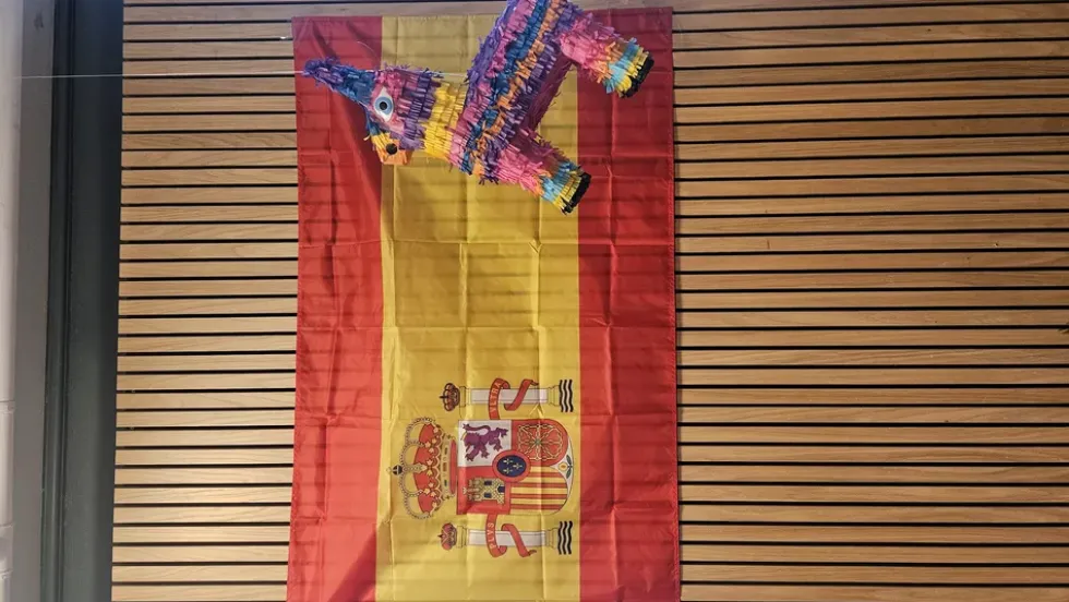 Flagga Spanien