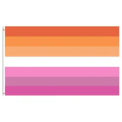 Flagga Sunset Lesbian