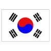 Flagga Sydkorea