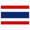 Flagga Thailand