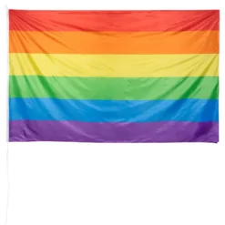 Flagga XL i Polyester Pride