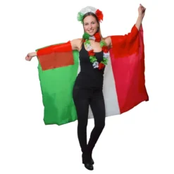 Flaggcape Italien