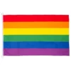 Flaggstångsflagga Pride Regnbåge