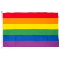 Flaggstångsflagga Pride Regnbåge