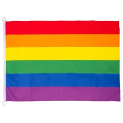 Flaggstångsflagga Pride Regnbåge