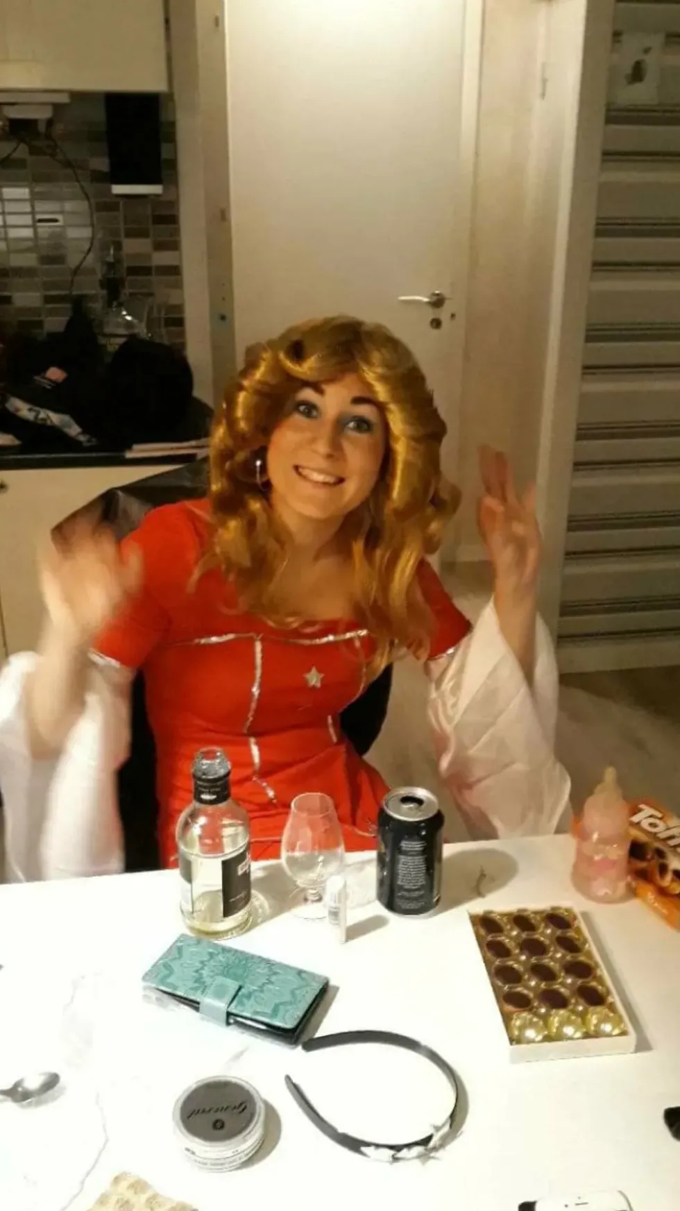 Flick Blond Peruk