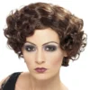 Flirty Flapper Brun Peruk