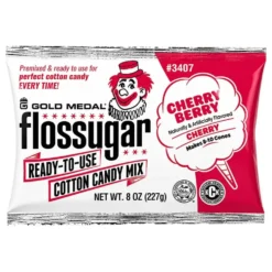 Flossugar Sockervaddsmix Cherry Berry