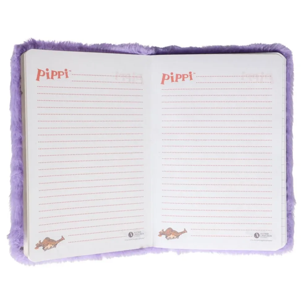 Fluffig Anteckningsbok Pippi