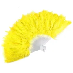 Fluffig Solfjäder Gul