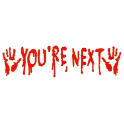 Fönsterstickers You're Next